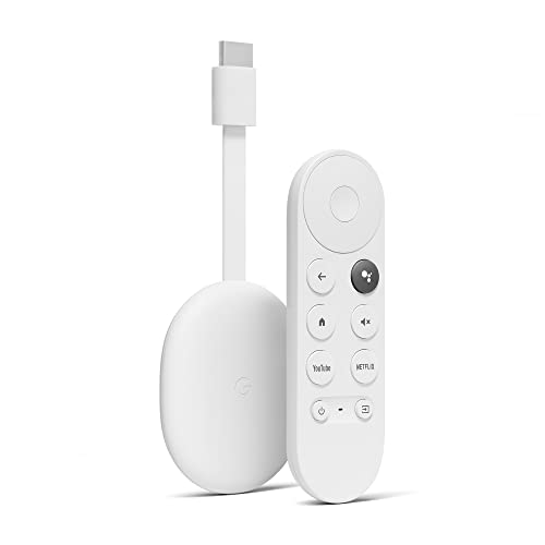 Chromecast con Google TV (HD) - Reproduce contenido en streaming en el televisor con el mando de control por voz - Películas, series en HD